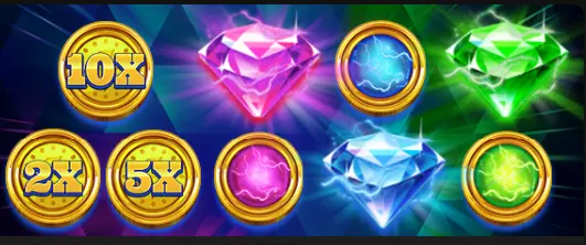 3 Energy Diamonds: Hold & Win slot bonuses