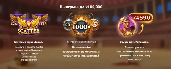 Battle Rage slot bonusser
