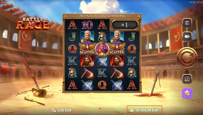 Battle Rage demo slot