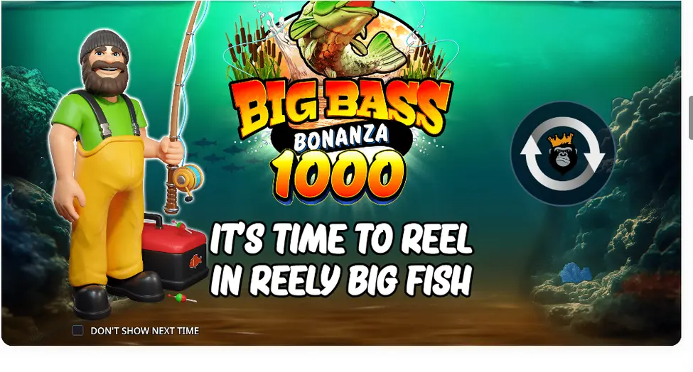 Big Bass Bonanza 1000 渔夫捕鱼开场 Big Bass Bonanza 1000 渔夫捕鱼开场