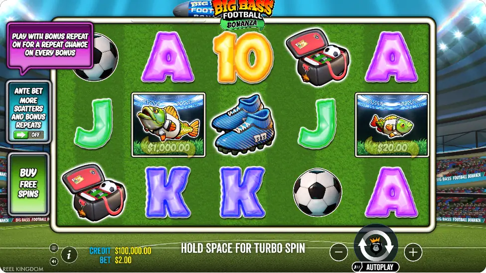 Big Bass Football Bonanza Basisspiel-Walzen in der kostenlosen Demo Big Bass Football Bonanza Basisspiel-Walzen in der kostenlosen Demo