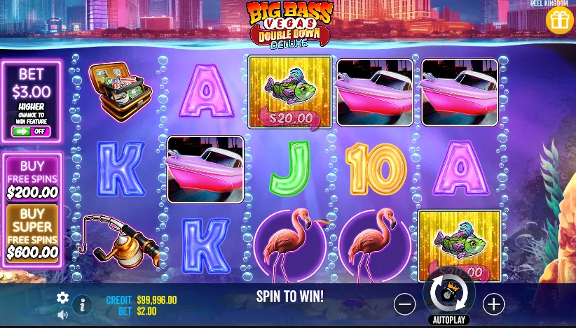 Big Bass Vegas Double Down Deluxe kostenlos