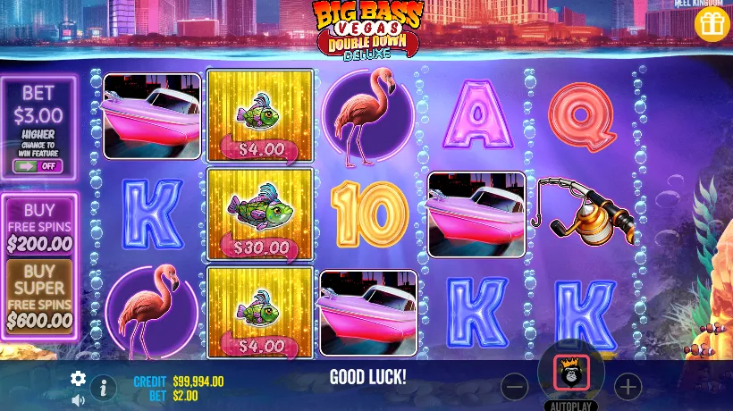 Big Bass Vegas Double Down Deluxe spielen
