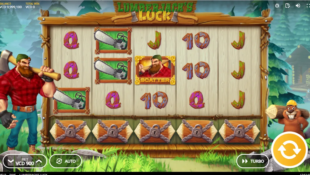 Big Stack Lumberjack ボーナス機能