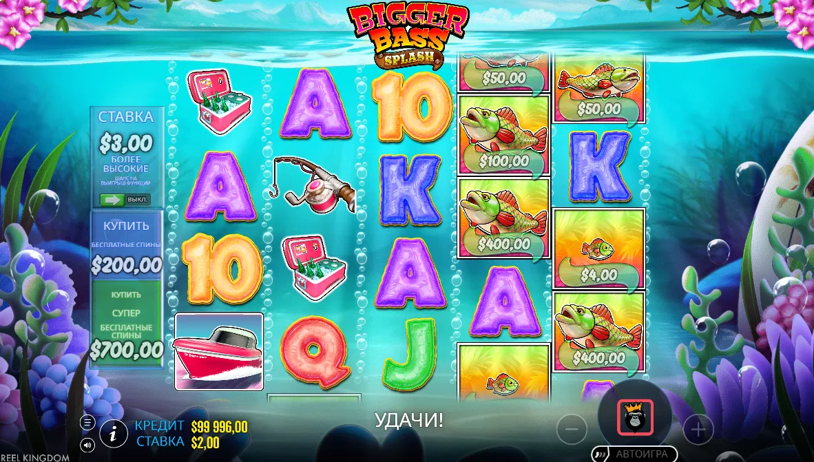 Bigger Bass Splash slot