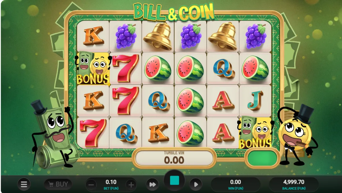 Bill & Coin Demo spielen