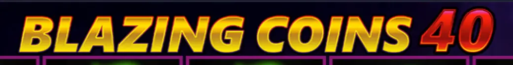 kazino Blazing Coins 40 žaisti