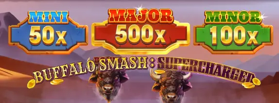 Buffalo Smash Supercharged Spielautomat spielen