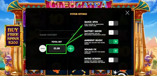 Cleocatra slot