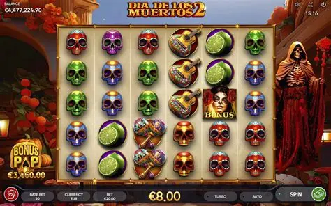 Dia De Los Muertos 2 – Symbole und Auszahlungen