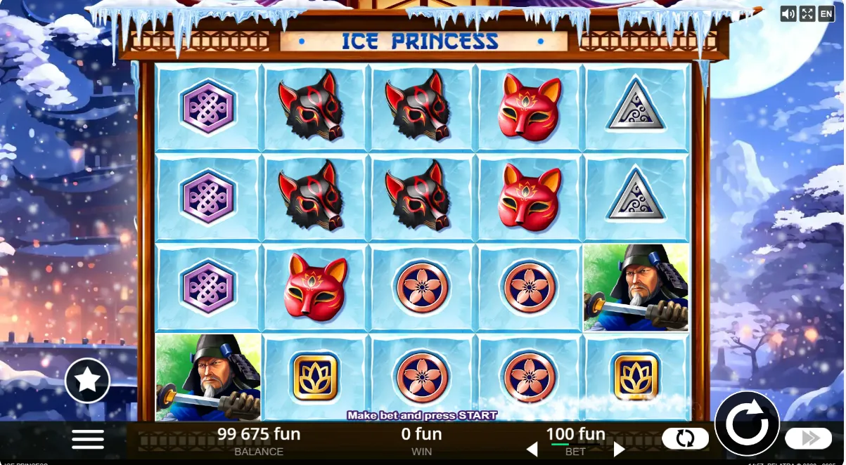 Ice Princess gioca