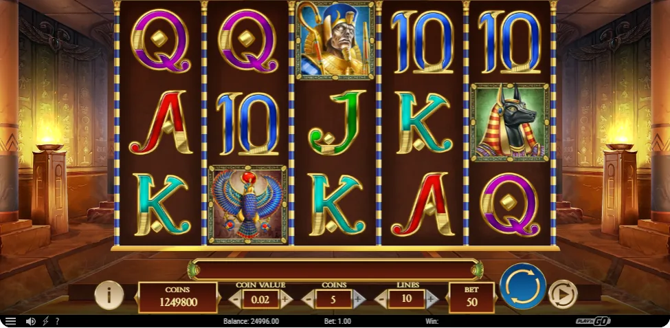 Legacy of Dead pharaoh and Anubis symbols Legacy of Dead pharaoh and Anubis symbols