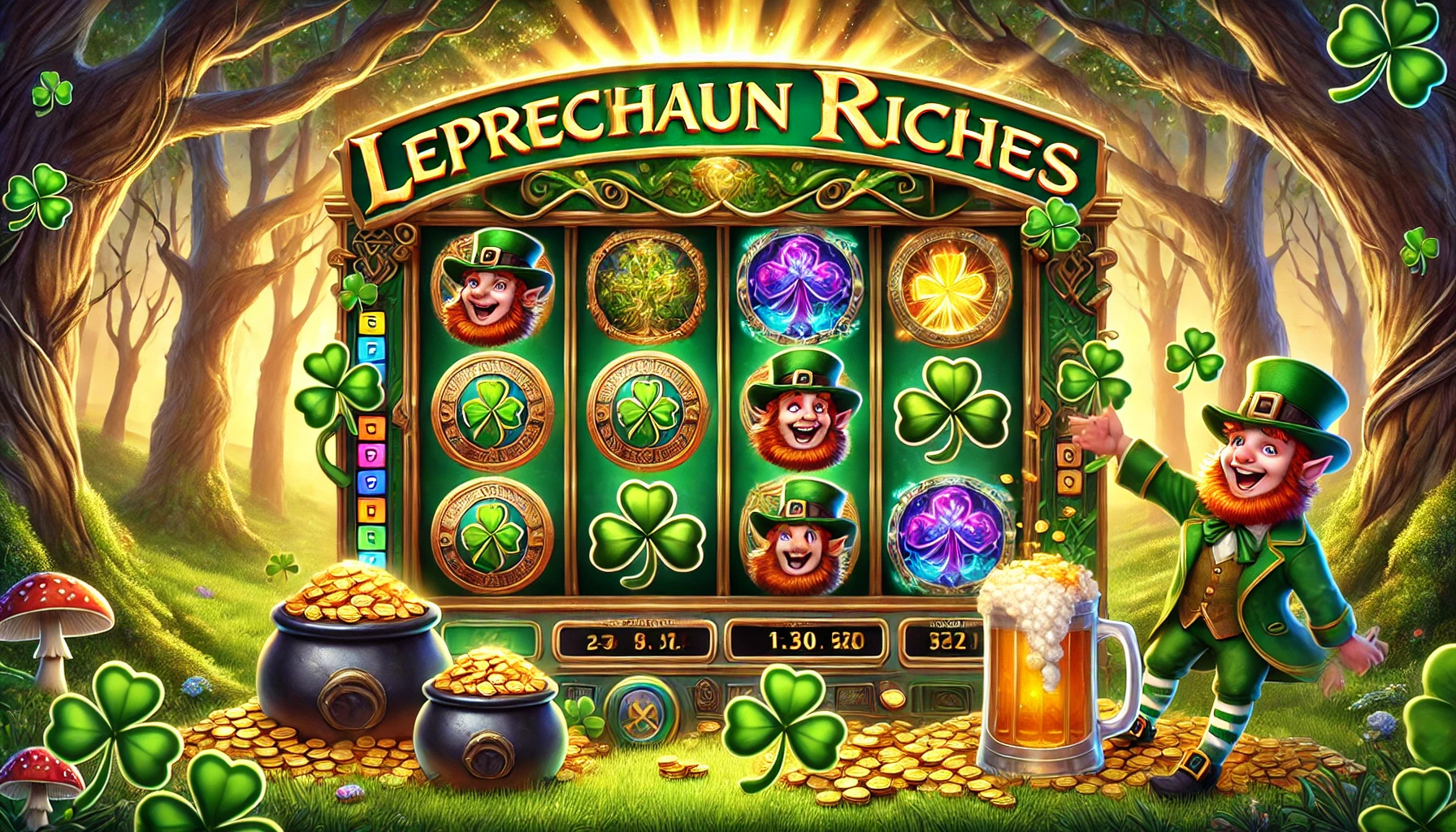 Leprechaun Riches lošimo automatas