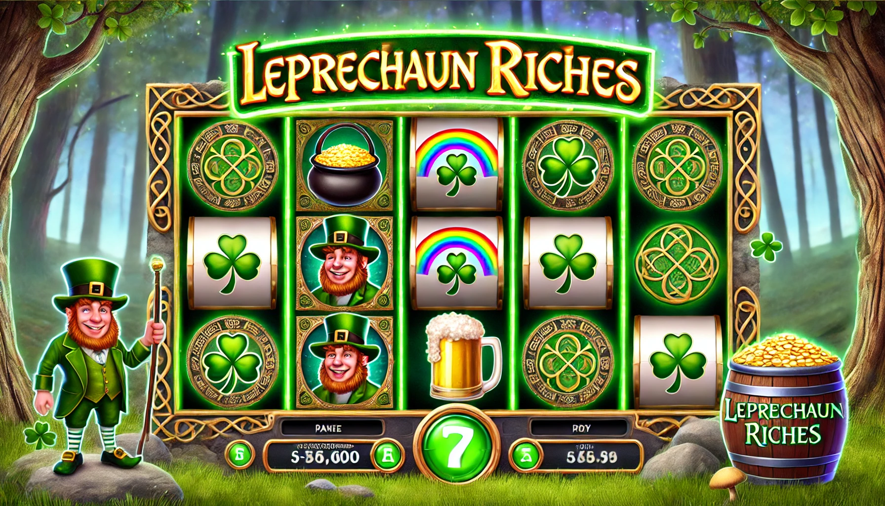 Leprechaun Riches demonstracinė versija