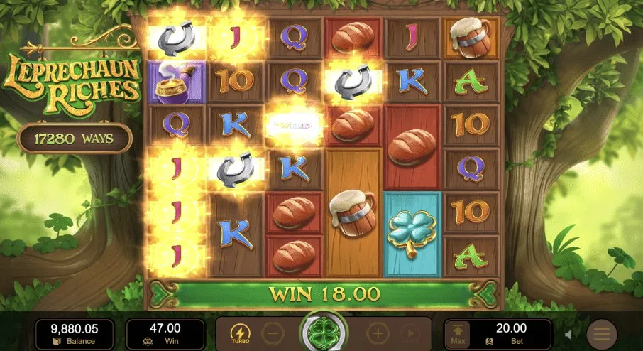 Leprechaun Riches nemokamai
