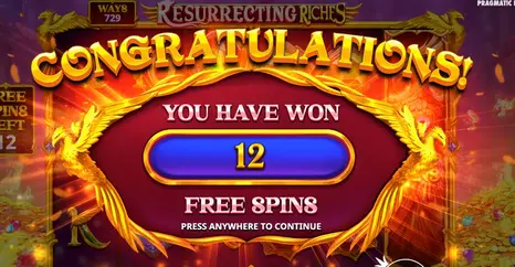 Resurrecting Riches slot bonus