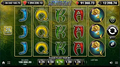 Secrets of Alchemy demo slot