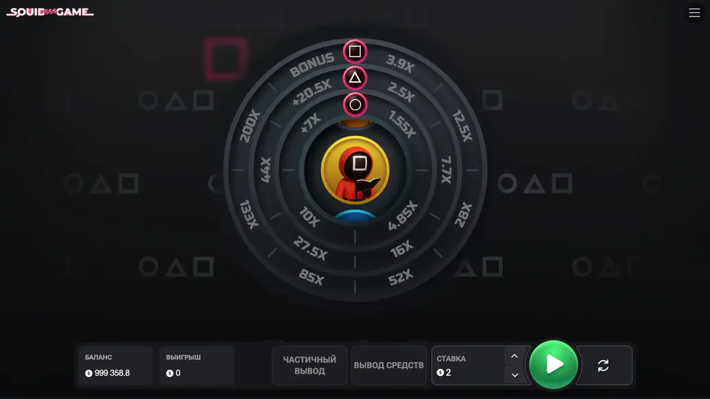 Squid Game Demo-Slot