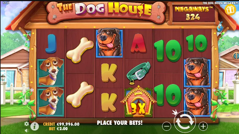 The Dog House Megaways Demo-Spiel