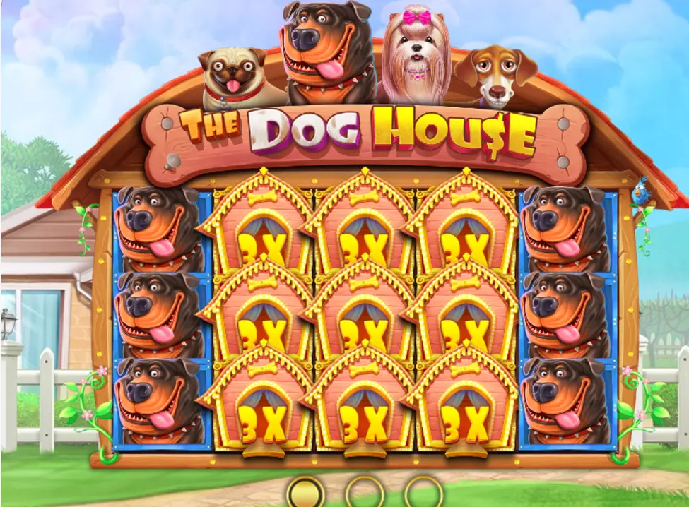 The Dog House slot reels full of wild multipliers The Dog House slot reels full of wild multipliers