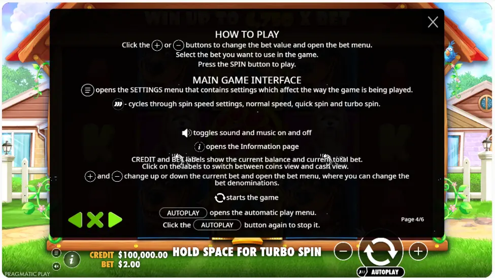 The Dog House how to play and game controls The Dog House how to play and game controls